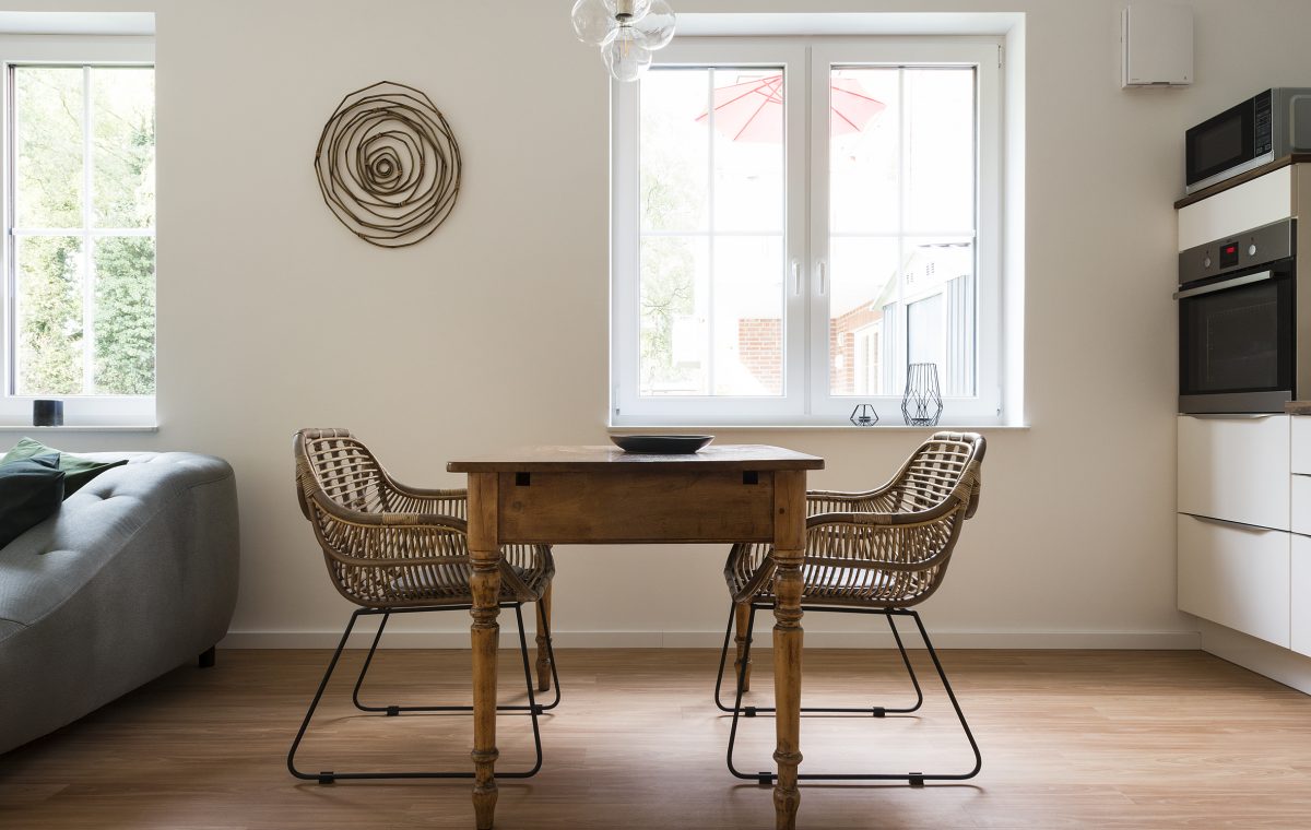 Essbereich in der Ferienwohnung in Bad Zwischenahn