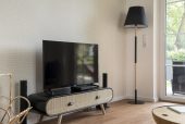 Multimedia TV mit Hifi-Anlage Ferienwohnung am See in Bad Zwischenahn